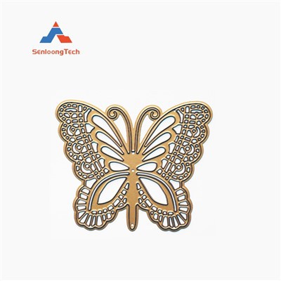 Lephování kovových řemesel motýlů